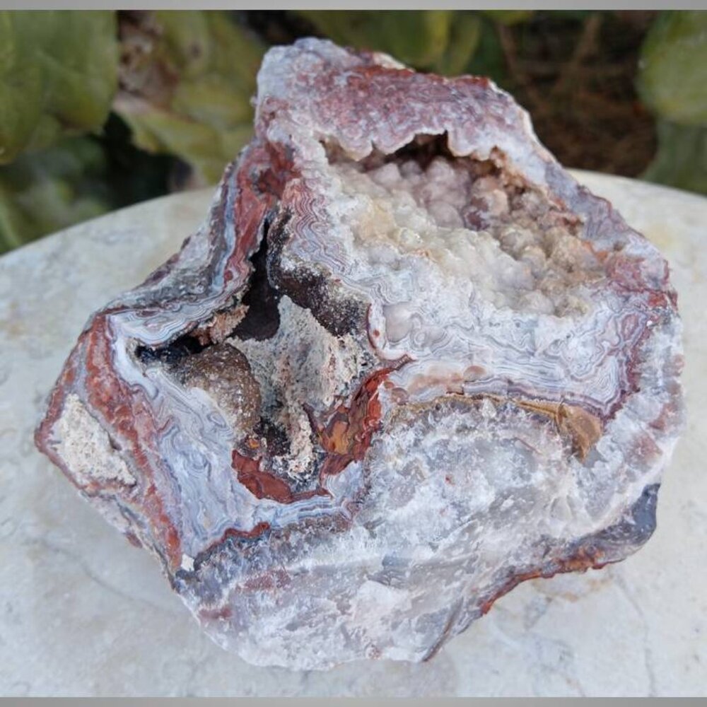 laguna lace agate crystal chunk 01 Protection Grounding - Picture 5 of 8